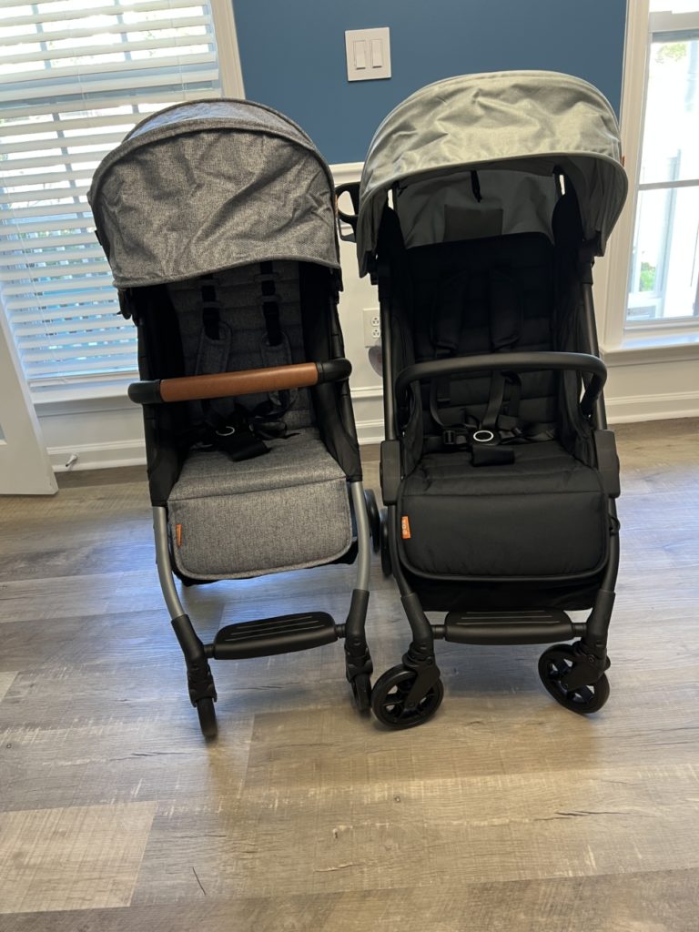 Canopy on Zoe Strollers